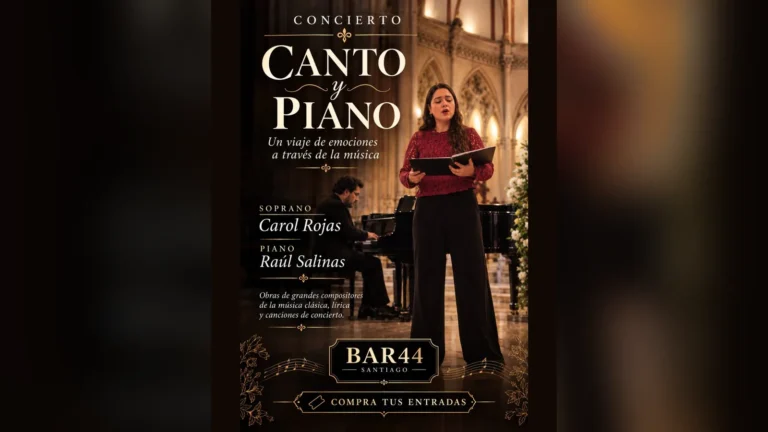 Canto y Piano en Bar44