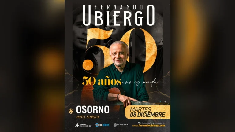 Fernando Ubiergo: 50 Años No Es Nada en Osorno
