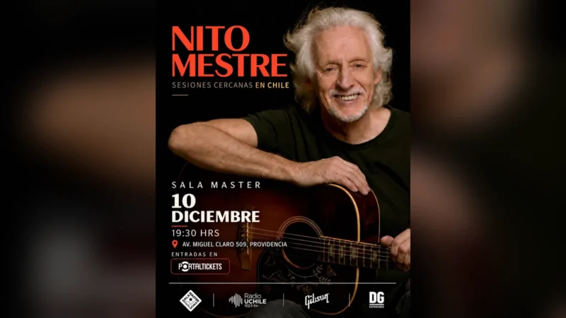 Nito Mestre en Chile en Vivo