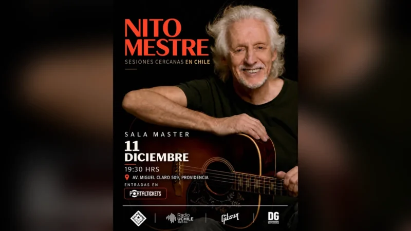 Nito Mestre en Chile en Vivo