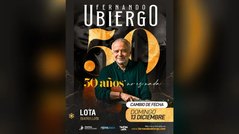Fernando Ubiergo: 50 Años No Es Nada en Lota