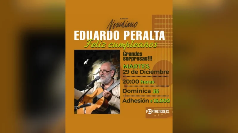 Eduardo Peralta: Feliz Cumpleaños