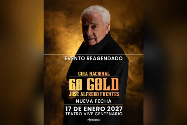 José Alfredo Fuentes 60 Gold en la Serena