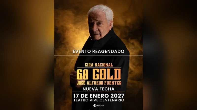 José Alfredo Fuentes 60 Gold en la Serena