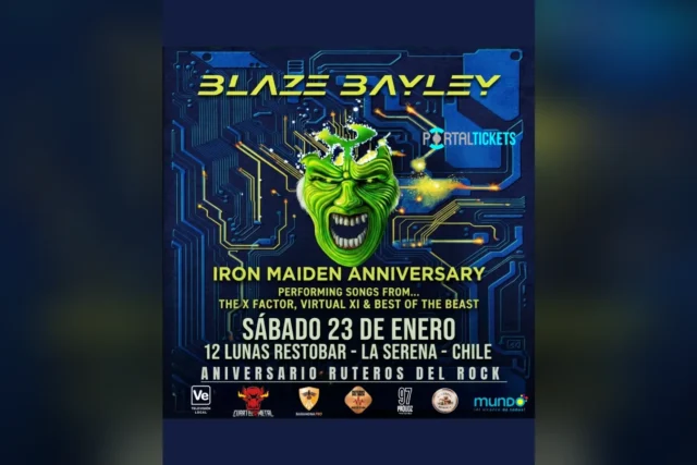 Blaze Bayley: Aniversario Iron Maiden Restobar