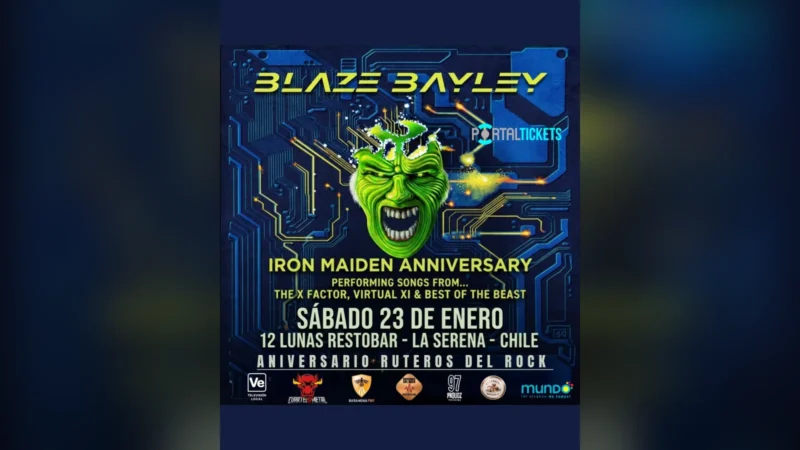 Blaze Bayley: Aniversario Iron Maiden Restobar