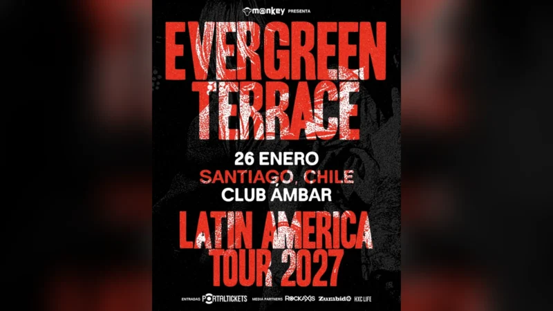 Evergreen Terrace Llega A Chile