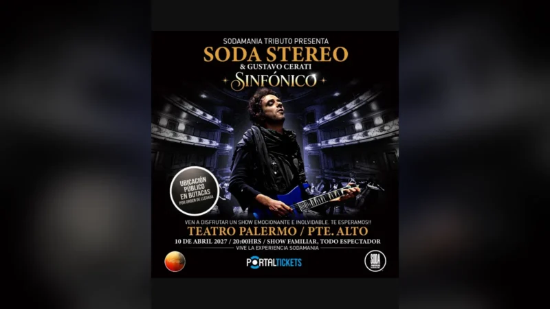 Sodamanía Show Sinfónico Soda+Cerati