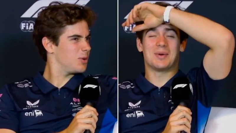 Colapinto le soltó un ‘boludo’ a Alonso en la previa del Gran Premio de Singapur