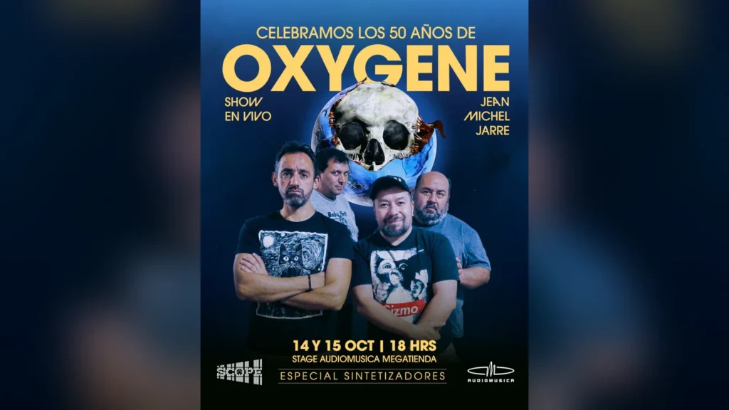 Material del evento: Celebracion 50 Año de Oxygen Junto A Escope en Audiomusica