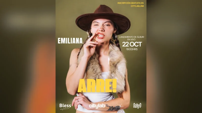 Emiliana Presenta Arre! en Citylab