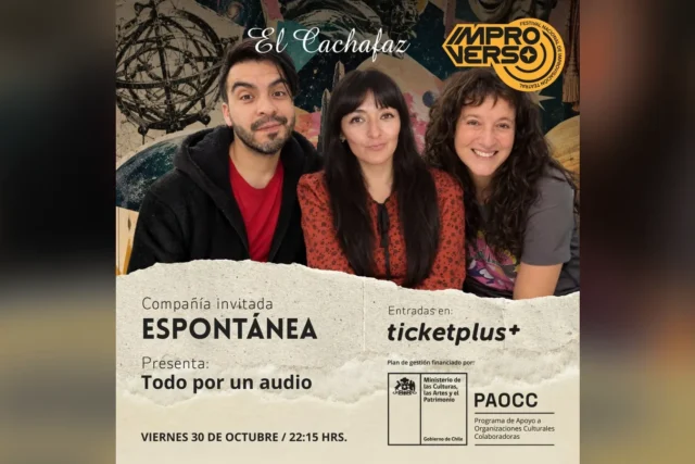 Festival de Impro – Todo por un audio – Viernes 30 octubre 22.15