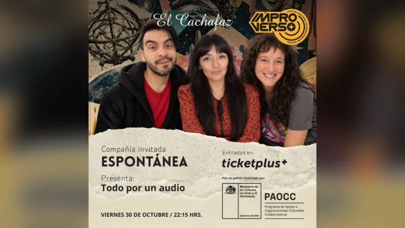 Festival de Impro – Todo por un audio – Viernes 30 octubre 22.15
