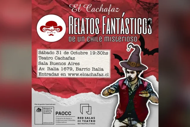 Ciclo de teatro-Relatos Fantásticos-Sabado 31 de Octubre 19:30 hrs