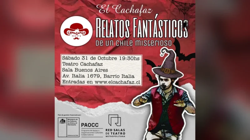 Ciclo de teatro-Relatos Fantásticos-Sabado 31 de Octubre 19:30 hrs