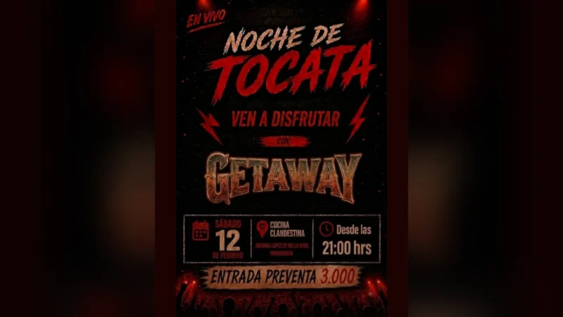 Noche de Tocata con Get Away