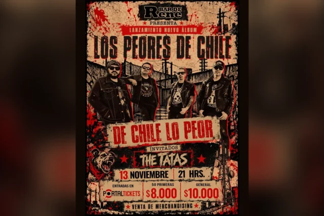 Lanzamiento Nuevo Album de Chile Lo Peor- los Peores de Chile