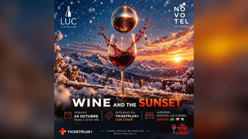 Wine And The Sunset – Santiago