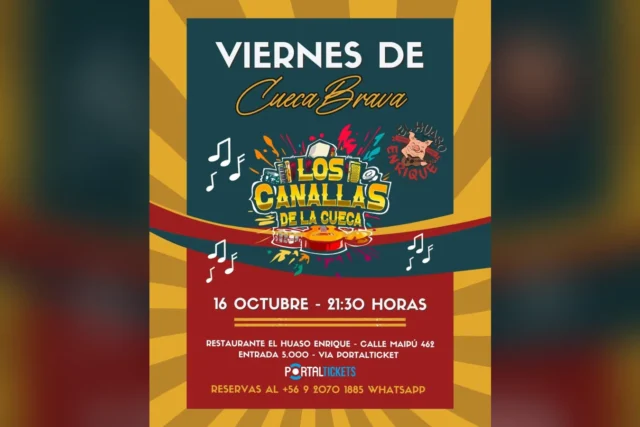 16/10 - Viernes de Cueca Brava - los Canallas de la Cueca