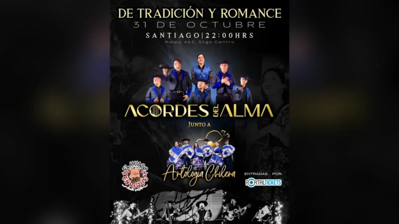 31/10 Sabado - Halloween Cuequero - Acordes del Alma y Antologia Chilena