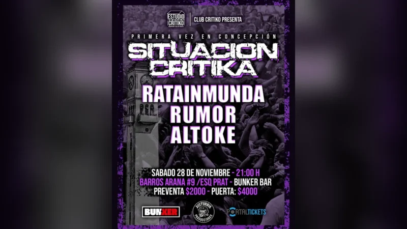 Situacion Critika en Concepción