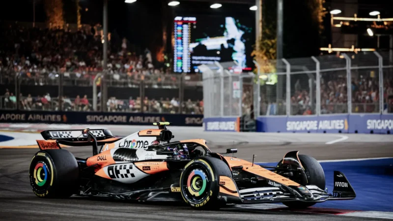 Lando Norris y Oscar Piastri chocan en el Sprint de Singapur: el incidente que le costó caro a McLaren