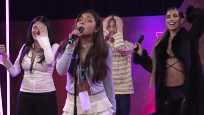 Julieta Tito, la 0303, pasó de meme a diva en React Popstars