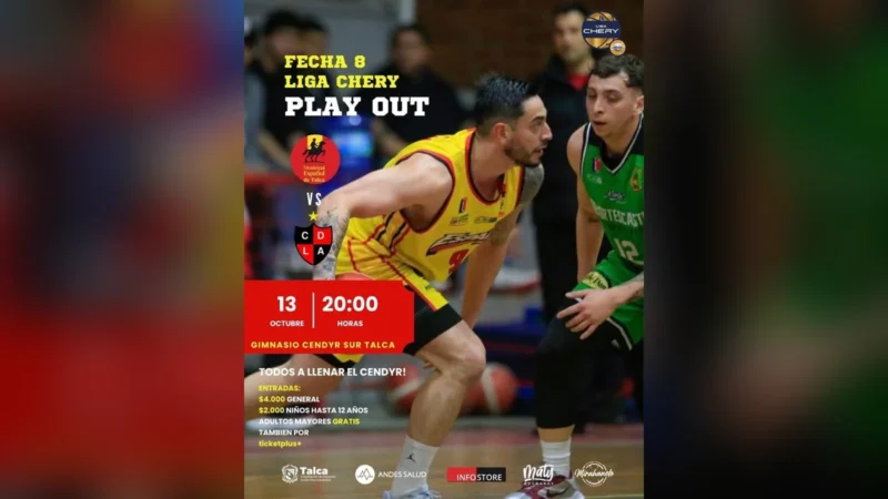 Municipal Español de Talca vs C. D. Las Animas – LNB Liga CHERY by Cecinas Llanquihue 2026