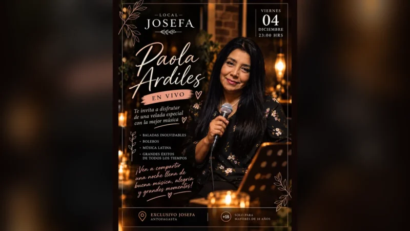 Show en Vivo! Paola Ardiles - Pub Josefa
