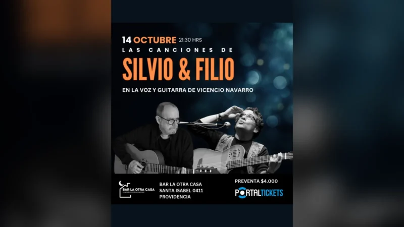 Canciones de Silvio & Filio por Vicencio Navarro