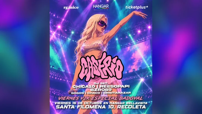 Viernes de Y2K Especial Bad Gyal – en Caserío Fiesta Viernes 16 de Octubre en Hangar Bellavista