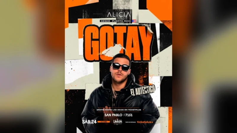 Gotay en Club Alicia – 23:00