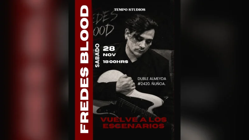 Fredes Blood en Tempo Studio
