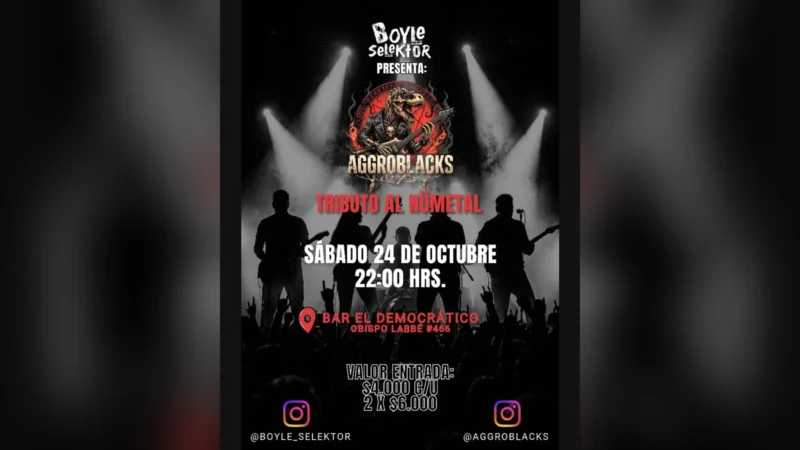 Disaggroblacks! Noche Nü Metal