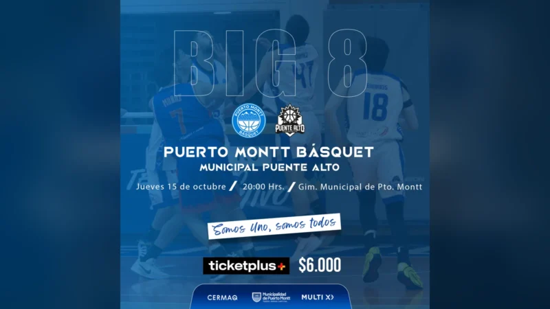Puerto Montt Basquet Vs Puente Alto Liga Chery By Cecinas Llanquihue