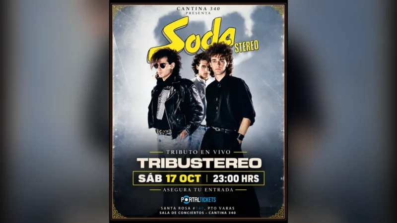 Tributo A Soda Stereo Cantina 340, Puerto Varas