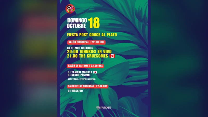 Domingo 18 de Oct