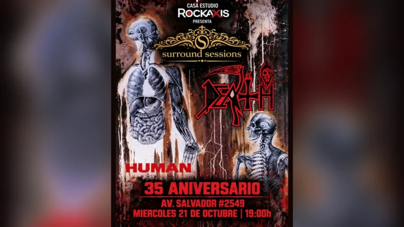 Surround Sessions: Death – Human 35 Años