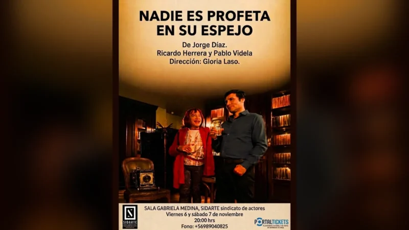 Obra Nadie Es Profeta en Su Espejo en Bar Liguria