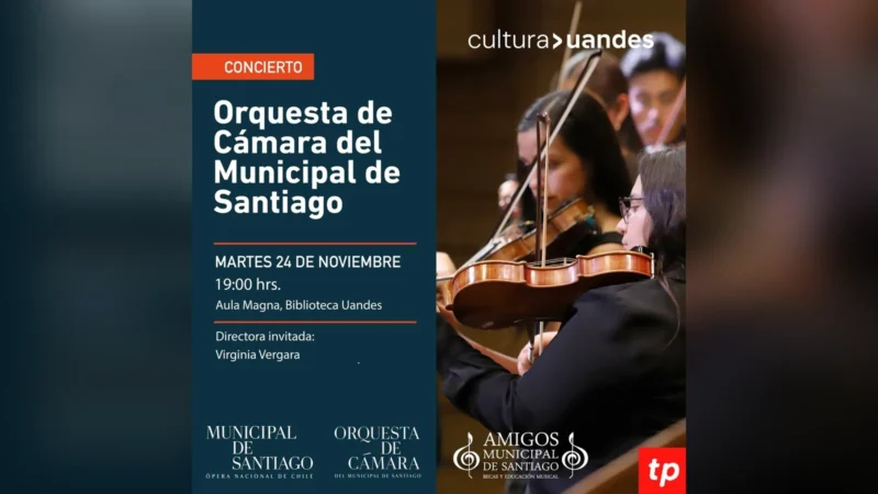 Concierto Orquesta de Cámara del Municipal de Santiago