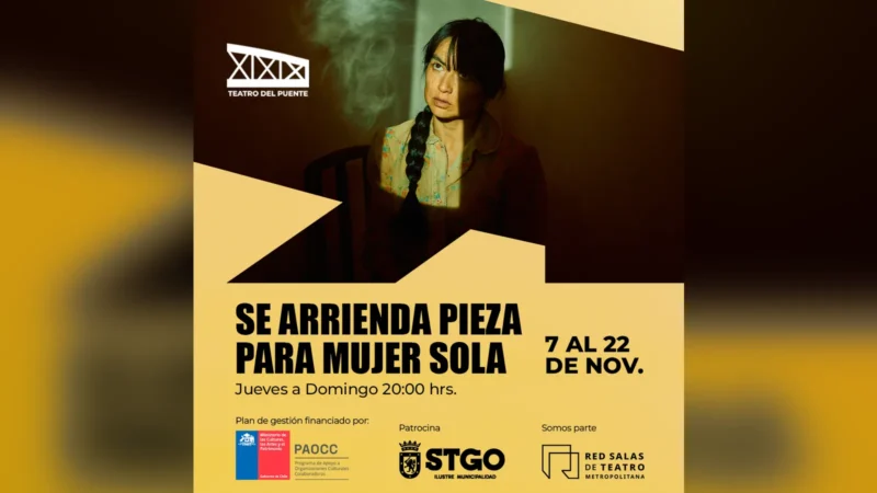 Se arrienda pieza para mujer sola