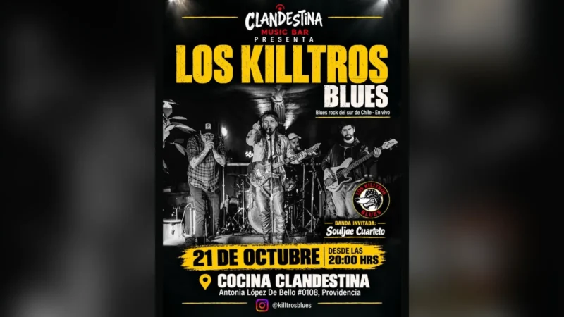 Los Killtros Blues + Souljae Cuarteto