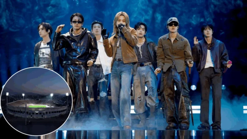 BTS en Chile: freebies, danzas tradicionales y el meme que volvió loco al Nacional