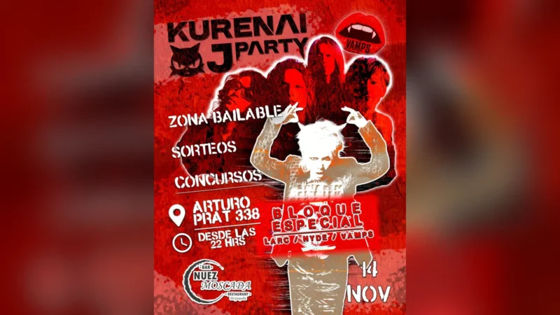 Kurenai J-Party: Especial de Hyde en Nuez Moscada