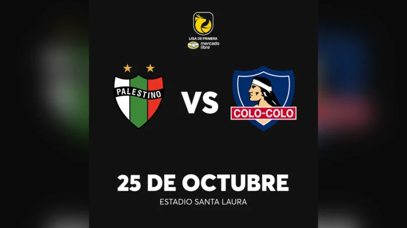 Club Deportivo Palestino vs Colo Colo – Liga de Primera Mercado Libre