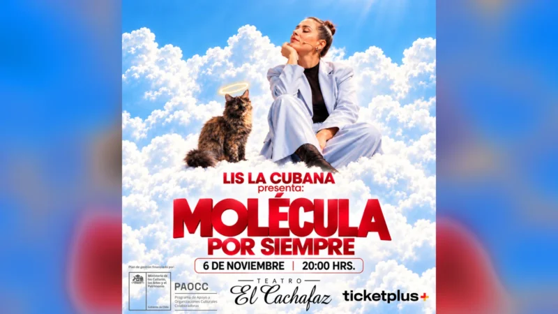 Show de stand up-Molécula por siempre-Viernes 6 de Noviembre 20 hrs