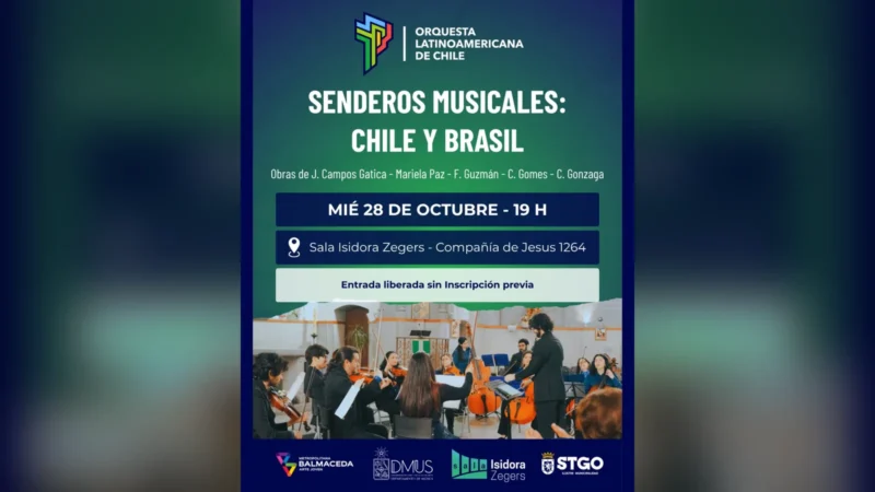 Concierto Olch Senderos Musicales: Chile y Brasil