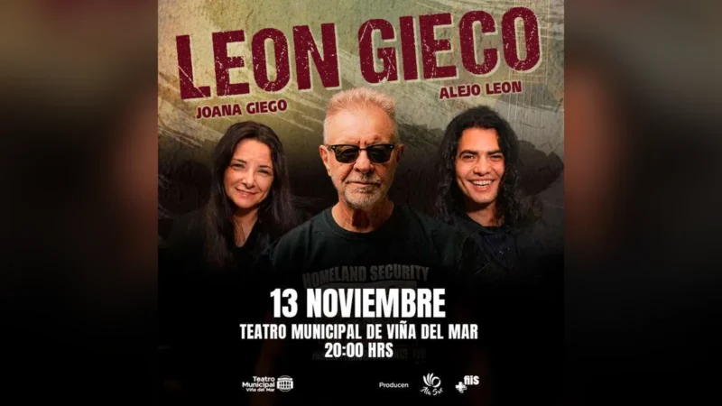 Leon Gieco -Teatro Municipal de Viña del Mar