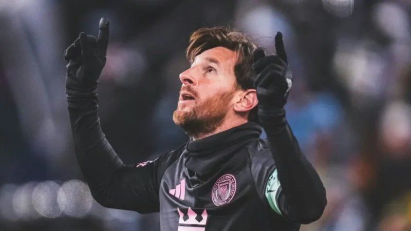 Messi llega a 48 títulos: gol, asistencia y campeón con Inter Miami ante Cruz Azul
