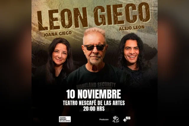Leon Gieco -Teatro NESCAFE de las Artes